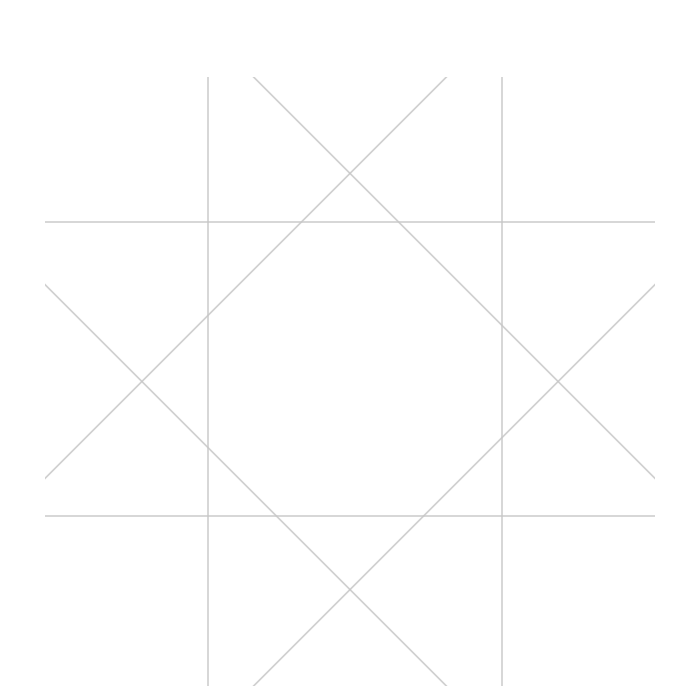 Step 2: place rhombus at each intersection